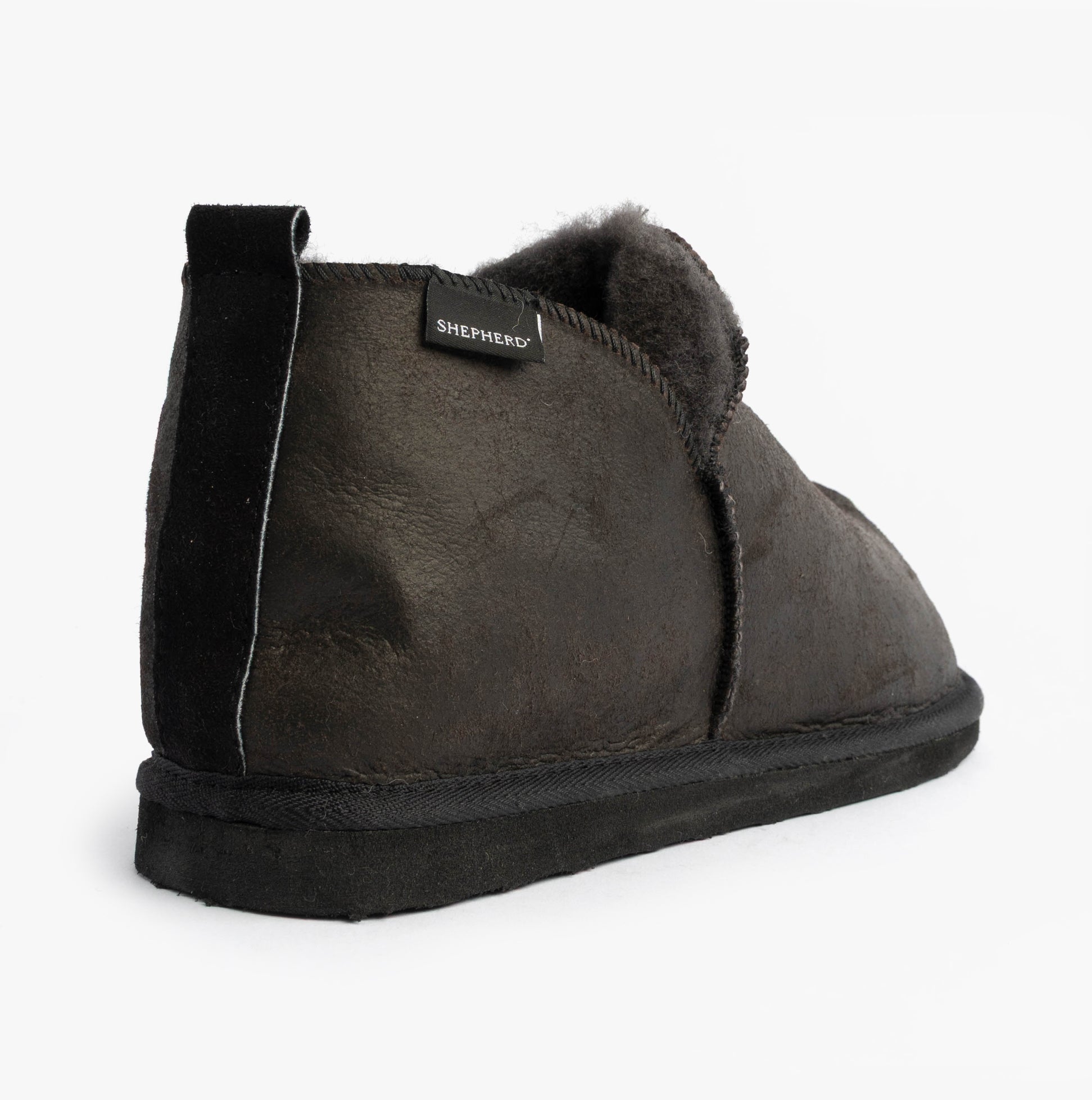 Shepherd ANNIE Womens Slippers Matt Black