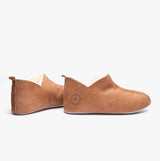 Shepherd HENRIK Mens Sheepskin Slipper Boots Antique/Cognac