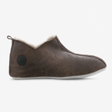 Shepherd HENRIK Mens Full Slippers Stone Oiled Antique