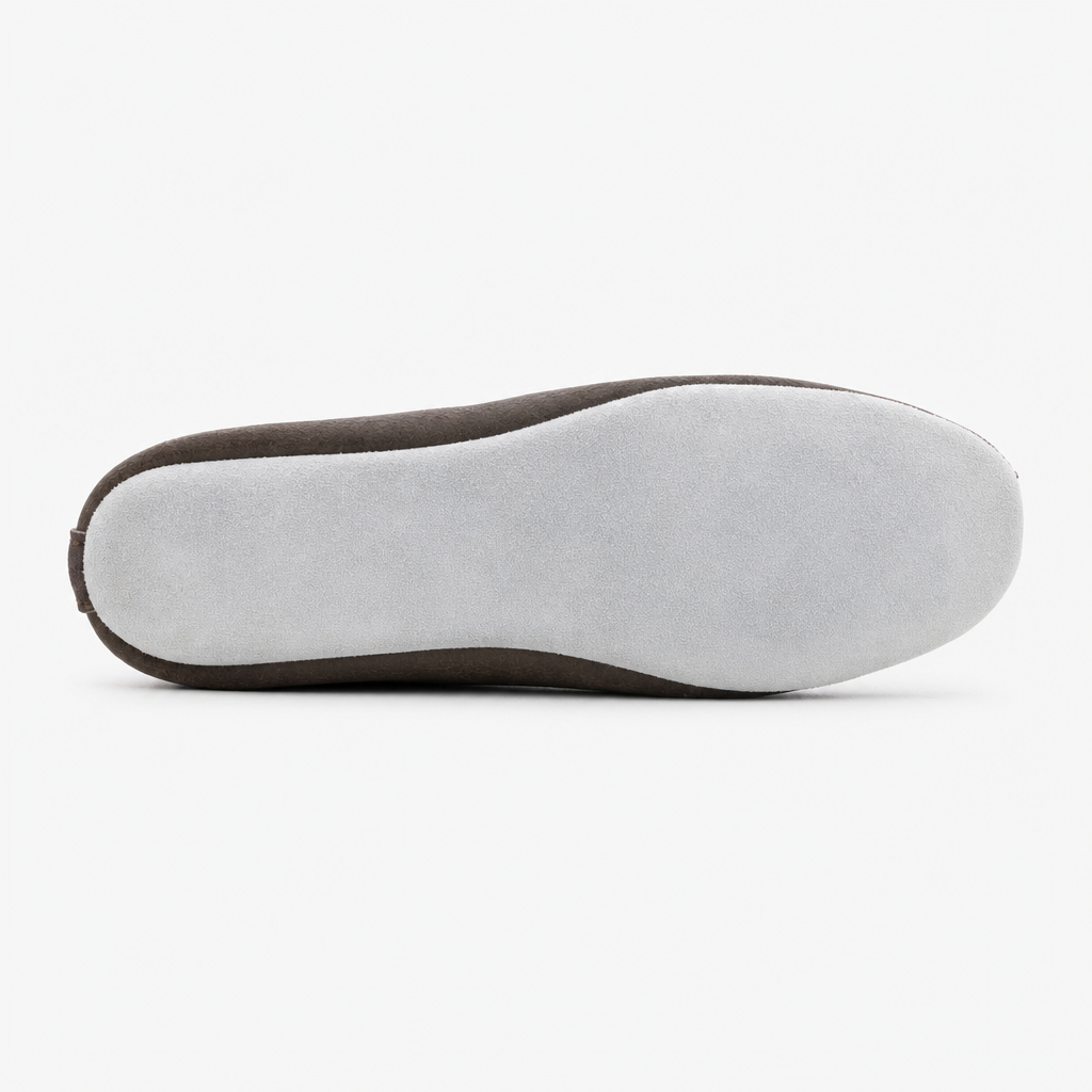 Shepherd HENRIK Mens Full Slippers Stone Oiled Antique