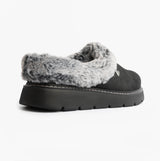 Skechers 114762/BBK KEEPSAKES LITE - COZY BLEND Womens Slippers Black