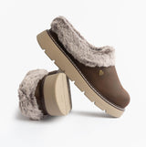 Skechers 114762/CHOC KEEPSAKES LITE - COZY BLEND Womens Slippers Chocolate