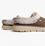 Skechers 114762/CHOC KEEPSAKES LITE - COZY BLEND Womens Slippers Chocolate