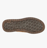 Skechers 204636/TAN MURETTE-GARVANZA Mens Slippers Tan bottom view showing textured sole with Skechers branding.