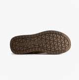 Skechers 205606/TAN MURETTE - SCOFIELD Mens Outdoor Slippers Tan bottom view showing textured sole.