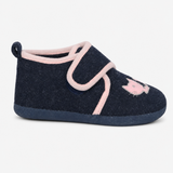 Sleepers KIT Unisex Kids Slipper Boots Navy