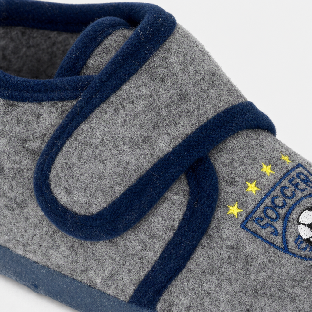 Sleepers LEAGUE Unisex Kids Slipper Boots Dark Grey