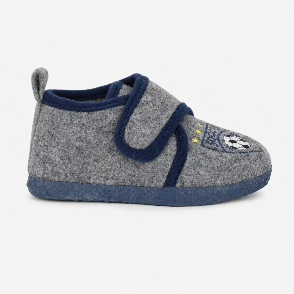 Sleepers LEAGUE Unisex Kids Slipper Boots Dark Grey