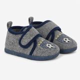 Sleepers LEAGUE Unisex Kids Slipper Boots Dark Grey