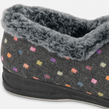 Sleepers NANCY Womens Full Slippers Grey