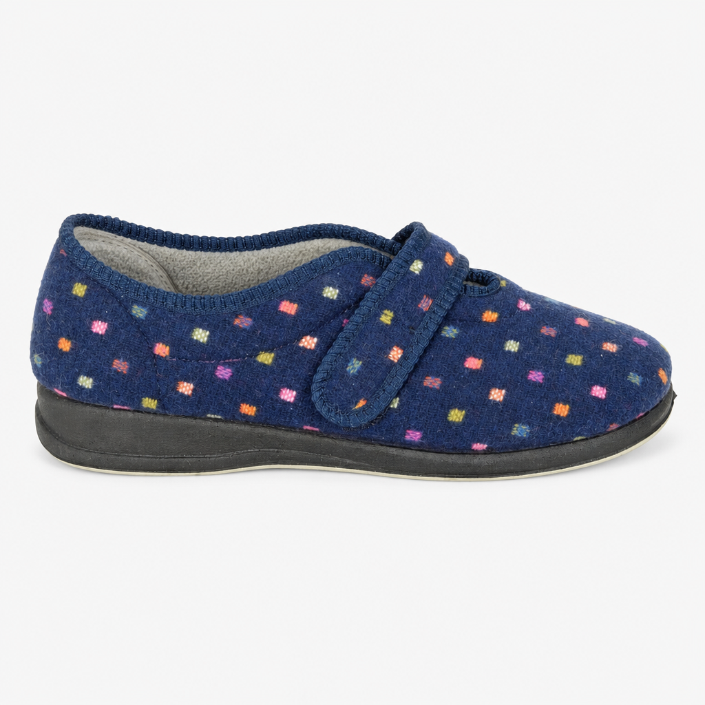 Sleepers  MARY Womens Full Slippers Navy