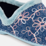 Sleepers SARA Womens Full Slippers Blue