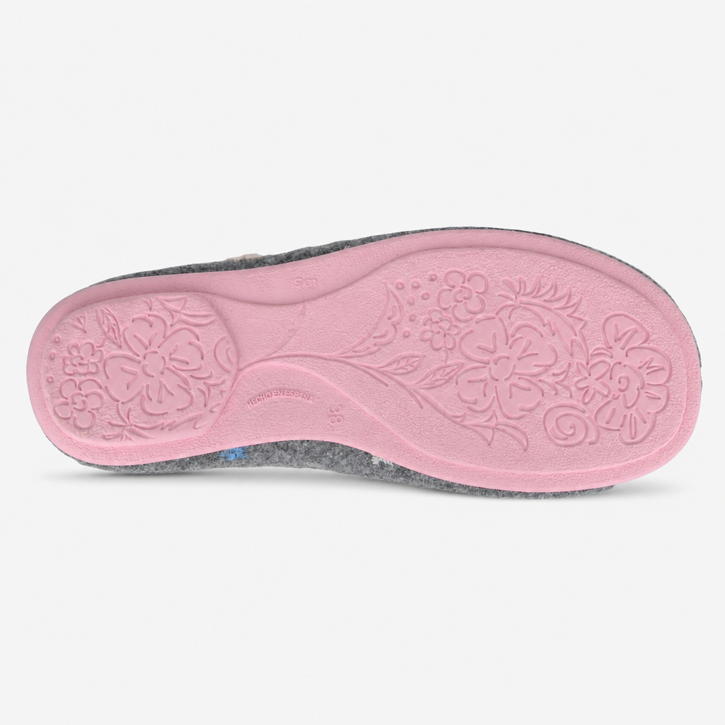 Sleepers SARA Womens Full Slippers Grey