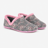 Sleepers SARA Womens Full Slippers Grey