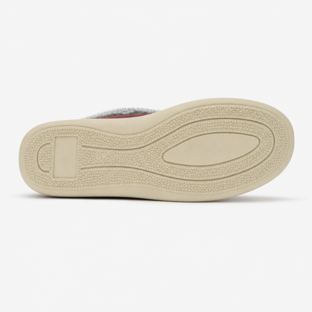 Sleepers PHOEBE Womens Full Slippers Burgundy
