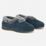 Sleepers PHOEBE Womens Full Slippers Navy Blue