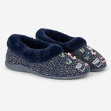 Sleepers TESSA Womens Full Slippers Navy