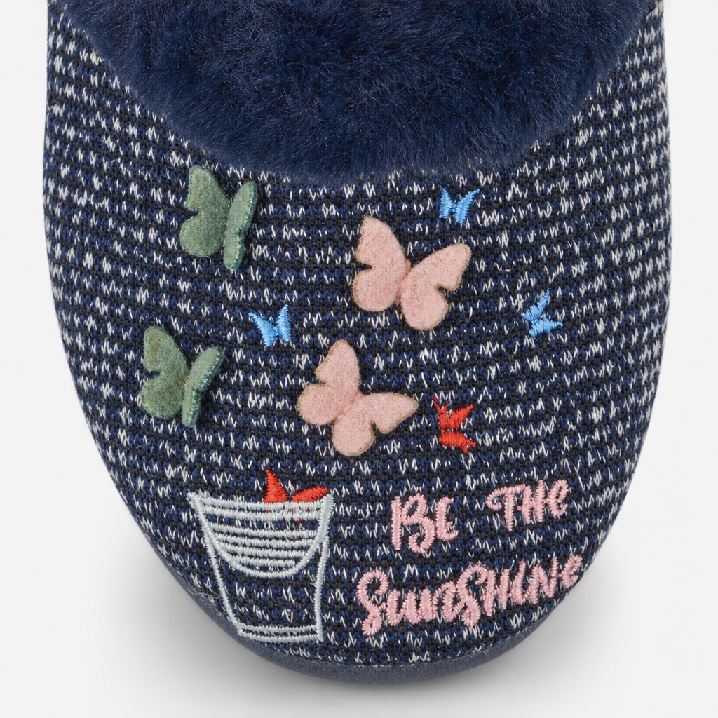 Sleepers TESSA Womens Full Slippers Navy