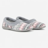 Sleepers JANINE Womens Full Slippers Grey