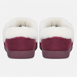 Sleepers CLARE Womens Full Slippers Burgundy