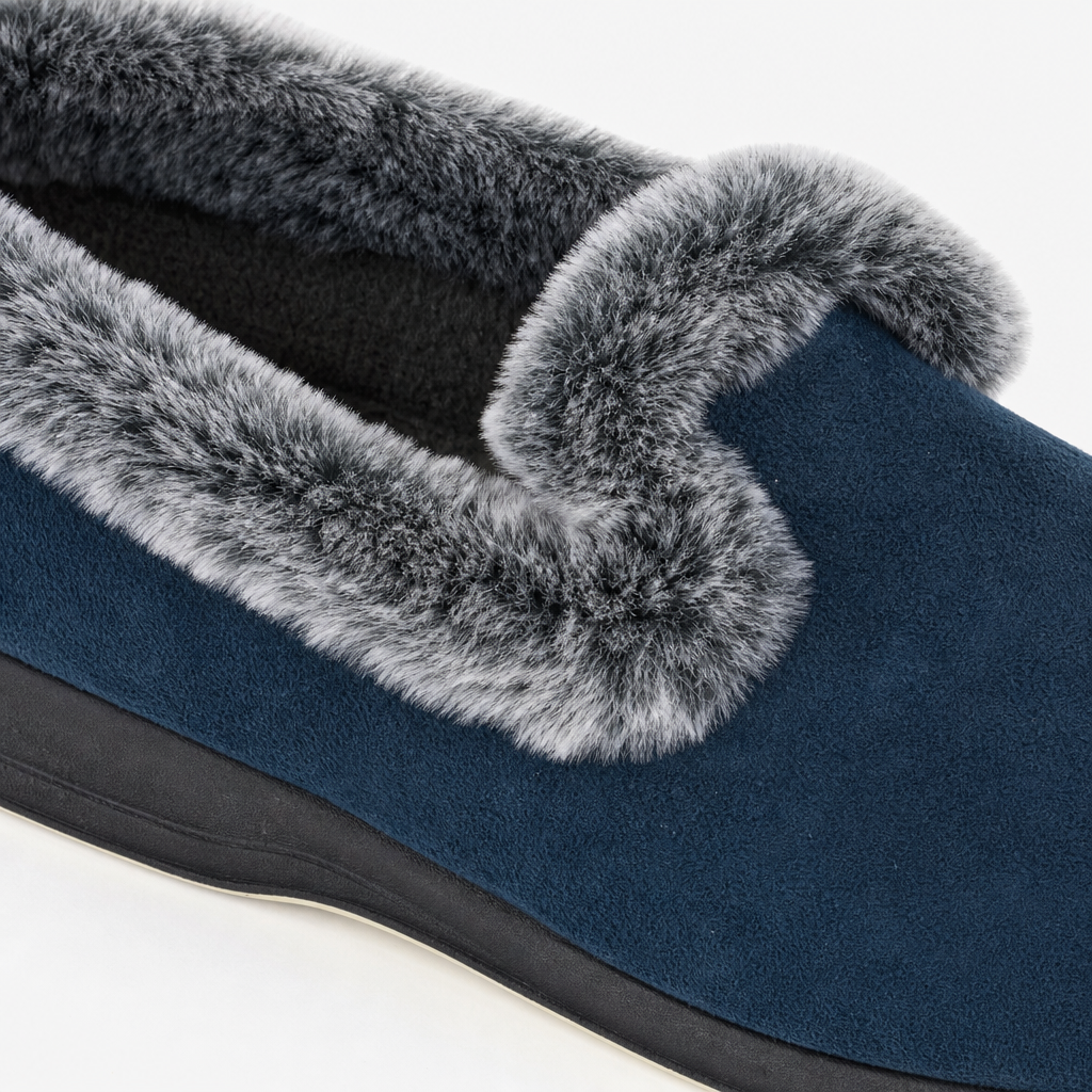 Sleepers MONICA Womens Full Slippers Navy