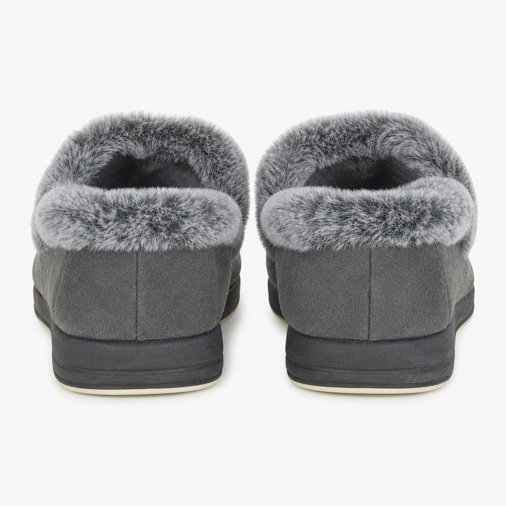 Sleepers MONICA Womens Full Slippers Grey