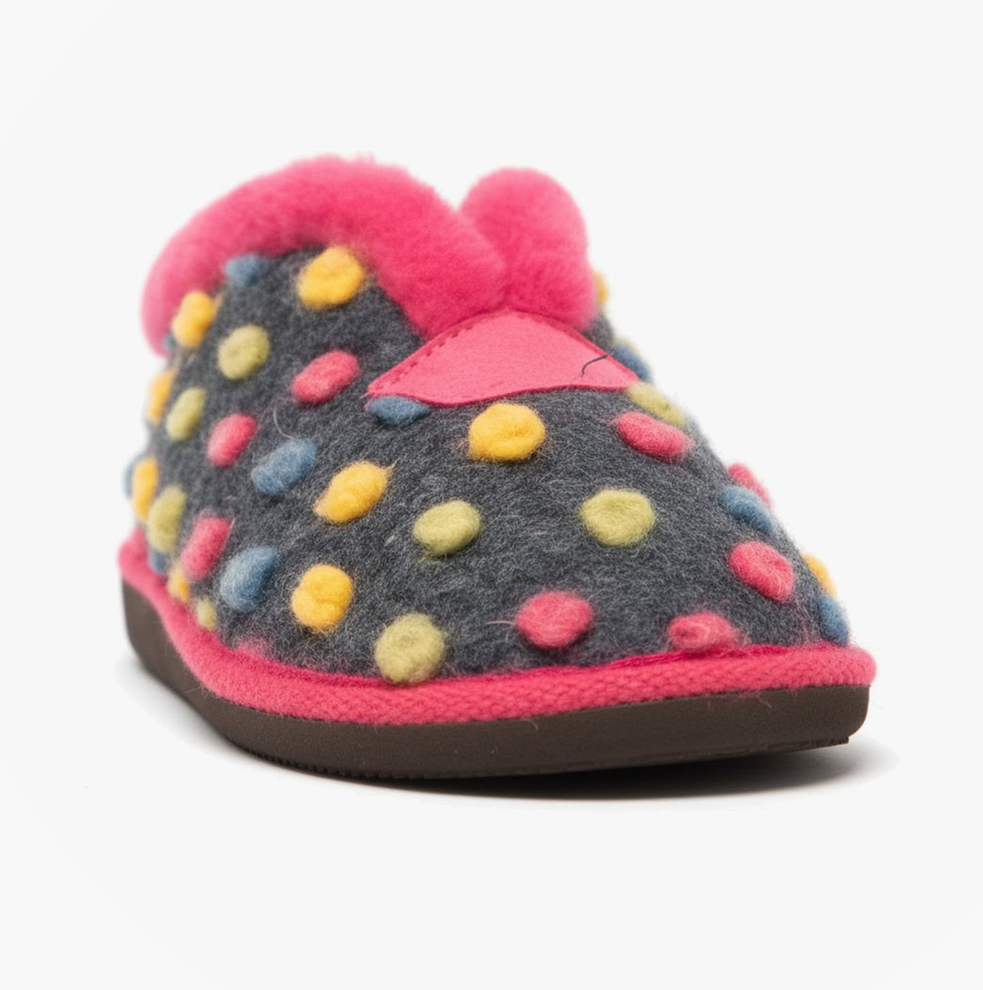 Sleepers TILLY Womens Boot Slippers Fuchsia/Multi