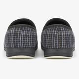 Sleepers JOSEPH Mens Full Slippers Grey Check