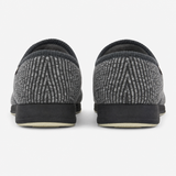 Sleepers WILLIAM Mens Touch Fasten/Velcro Grey Check