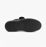 Sleepers ARTHUR Mens Super Wide Full Slippers Black