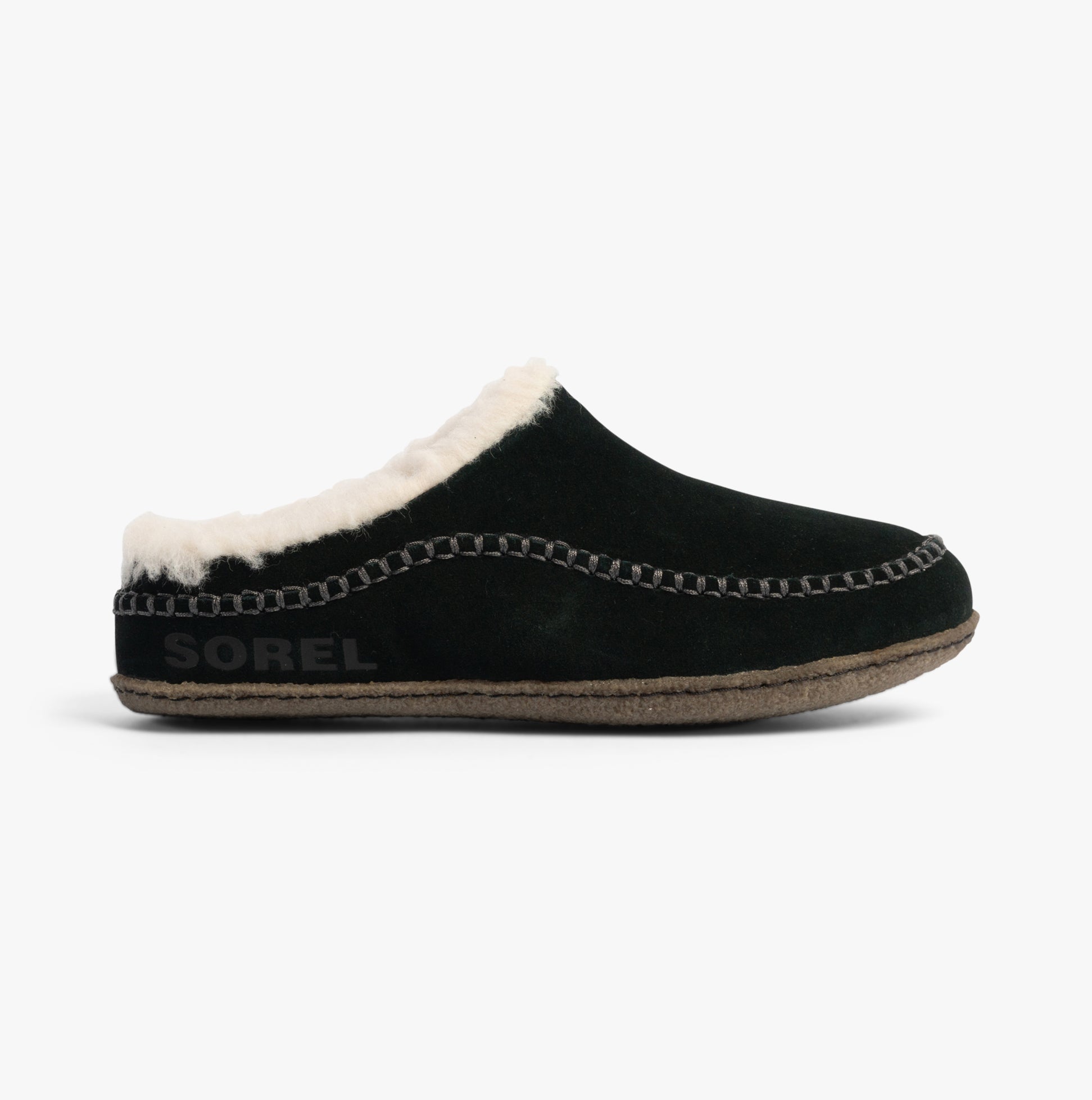 Sorel LANNER Mens Slippers Black