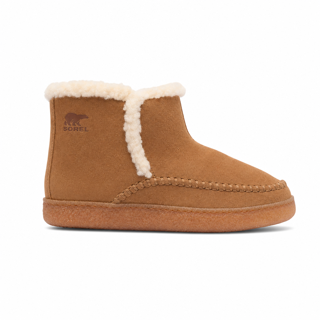 Sorel NAKISKA™ III BOOTIE Womens Slipper Boots Velvet Tan