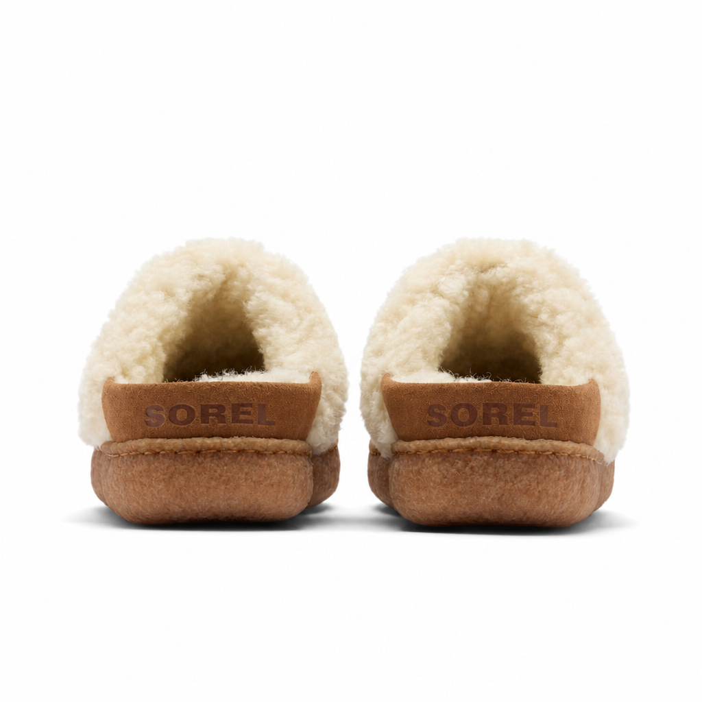 Sorel NAKISKA™ III SLIDE Womens Mules Velvet Tan