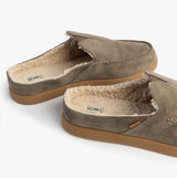 TOMS ALONSO MULE Mens Faux Shearling Lined Slippers Olive