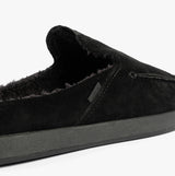TOMS ALONSO MULE Mens Faux Shearling Lined Slippers Black