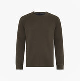 Ted Baker Ted Baker WAFFLE LONG SLEEVE SHIRT & JOGGER SET Mens Loungewear Khaki