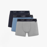 Ted Baker 3-Pack Cotton Trunks Mens Multicoloured