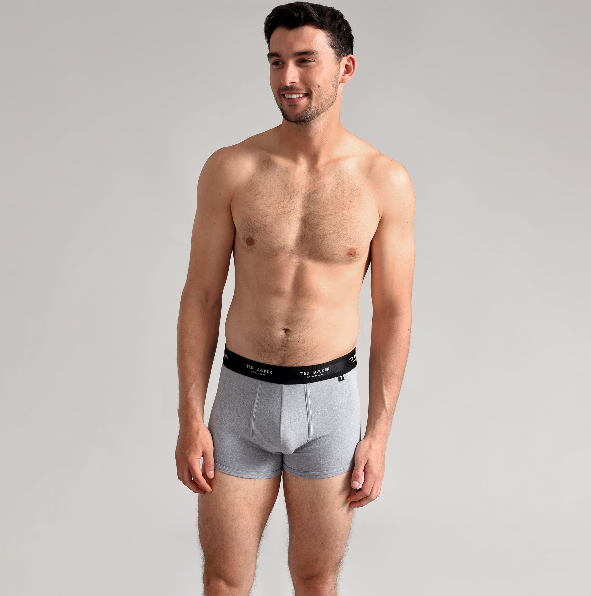 Ted Baker 3-Pack Cotton Trunks Mens Multicoloured