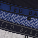 Ted Baker Ted Baker 3-Pack Cotton Boxer Briefs Mens Boxer Briefs Navy/Rovelli Blue/Heather Grey