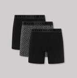 Ted Baker Ted Baker 3-Pack Cotton Boxer Briefs Mens Boxer Briefs Black Bolt On/Brush Strokes/Black
