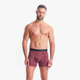 Ted Baker Ted Baker 3-Pack Cotton Boxer Briefs Mens Boxer Briefs Heather Grey/Kinsel Red/Black