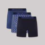 Ted Baker Ted Baker 3-Pack Cotton Boxer Briefs Mens Boxer Briefs Estate Blue/Statesman/Navy