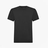 Ted Baker 3-Pack Crew Neck T-Shirts Mens Multi front view of black t-shirt