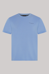 Modal T Shirt And Short Set Mens Loungewear Riviera Blue