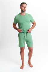 Ted Baker Modal T Shirt And Short Set Mens Loungewear Mint
