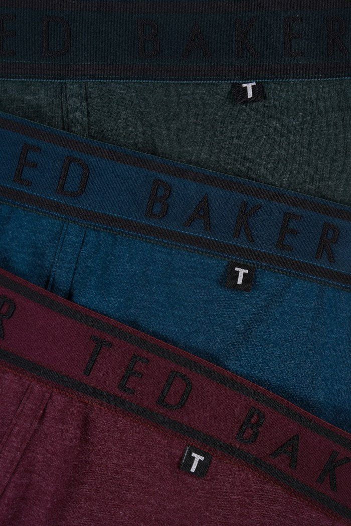 Ted Baker 3-Pack Cotton Fashion Boxer Brief Mens Briefs Multicoloured