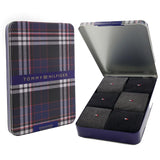 Tommy Hilfiger 6 Pack Giftbox Birdeye Mens Crew Socks Dark Grey Melange