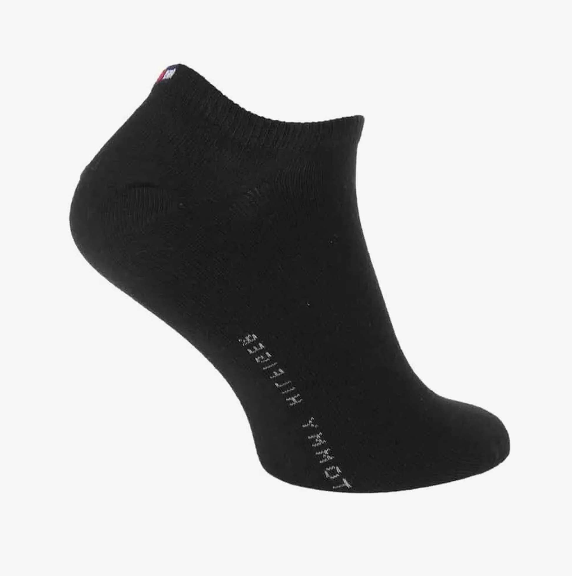 Tommy Hilfiger 2 Pack Trainer Mens Ankle Socks Black