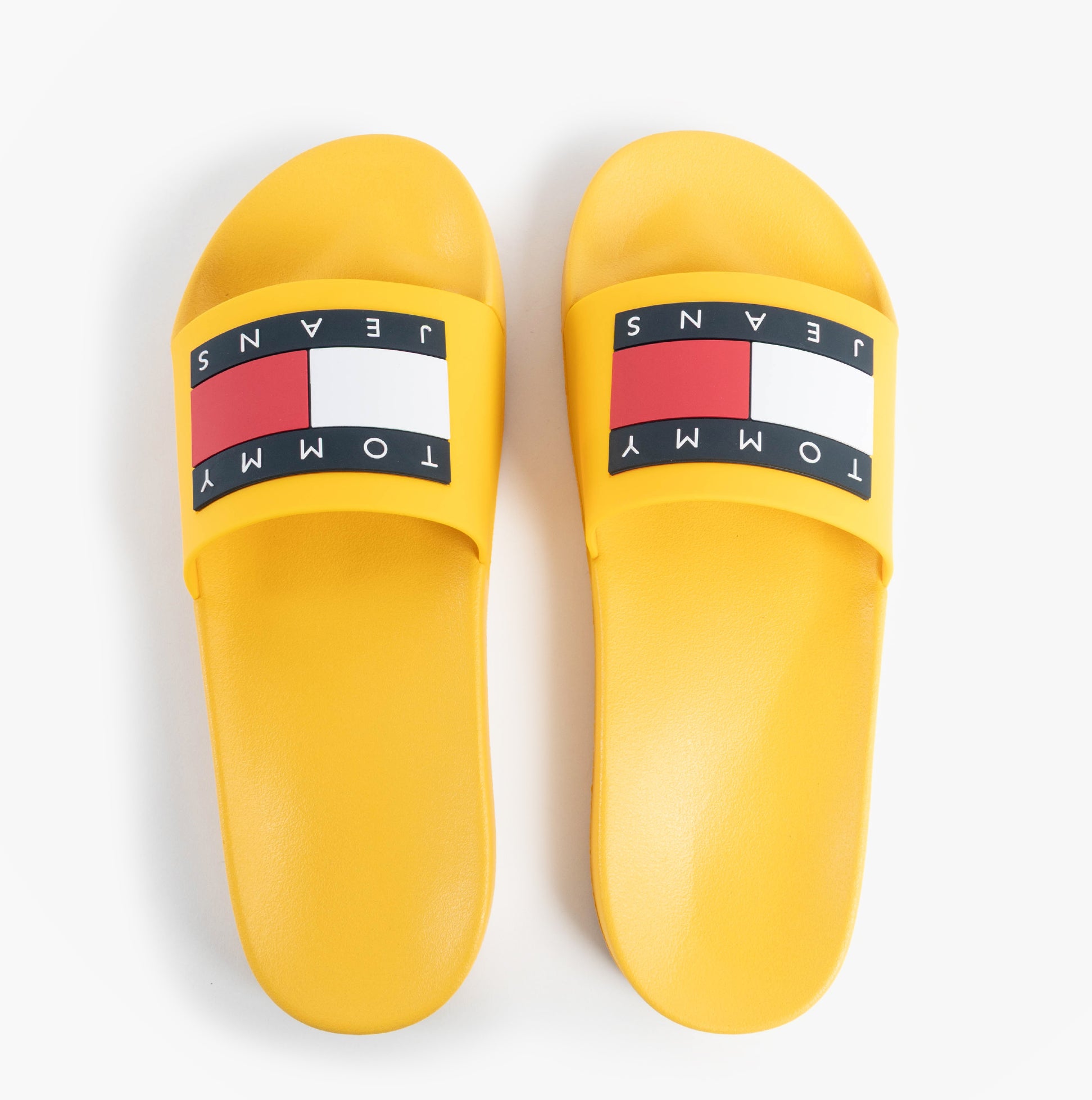 Tommy Hilfiger TJ POOL SLIDES Mens Slides Warm Yellow House Of