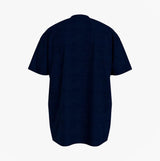 Tommy Hilfiger TH ESTABLISHED Mens T-Shirt Desert Sky back view showing short sleeves and crew neck design.